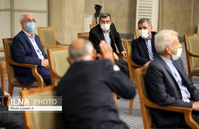 دیدار رئیس‌ و اعضای مجمع تشخیص مصلحت نظام با رهبر انقلاب