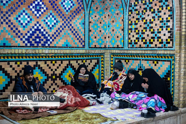 احیای شب بیست و سوم ماه رمضان در قزوین