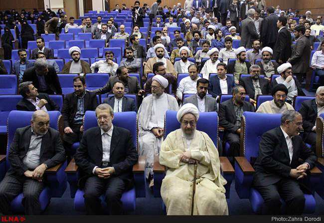 افتتاح پروژه های عمرانی در قم با حضور علی لاریجانی