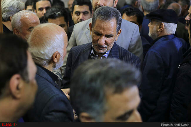 مراسم ختم فرزند احمد توکلی