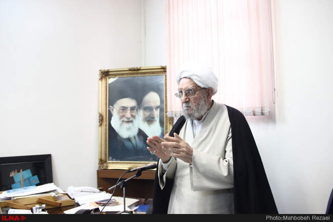 دیدار معصومه ابتکار با آیت الله امینی