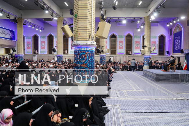 دیدار مردم آذربایجان شرقی با رهبر انقلاب