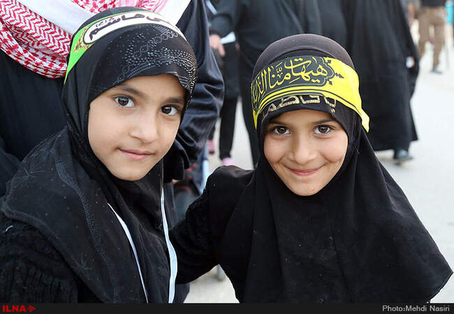 راهپیمایی کودکان از نجف تا کربلا/3