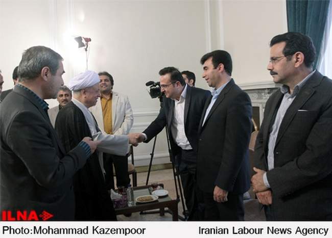 دیدار مسؤولان سازمان میراثفرهنگی، صنایع دستی با آیت الله هاشمی