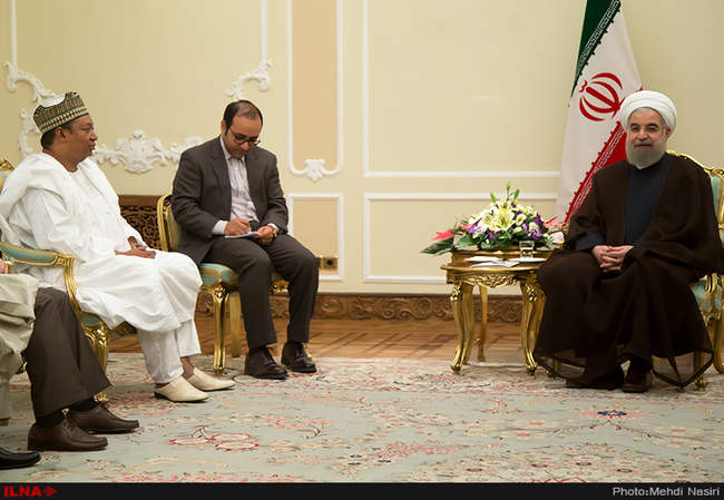 دیدار دبیر کل اوپک با حسن روحانی رئیس جمهور کشورمان