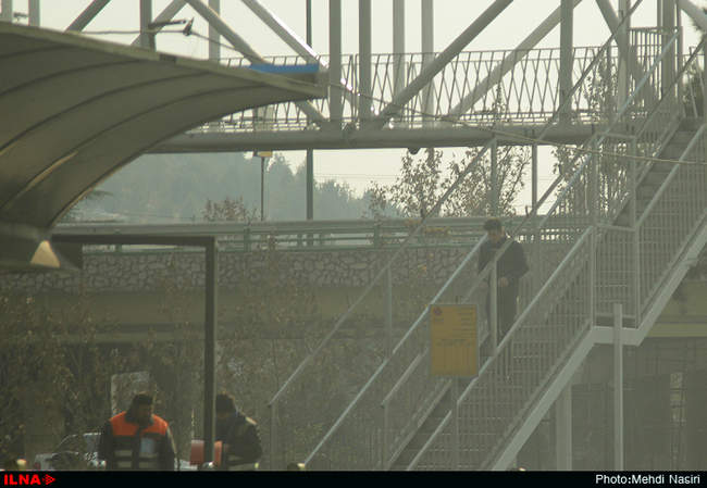 آلودگی هوای امروز تهران