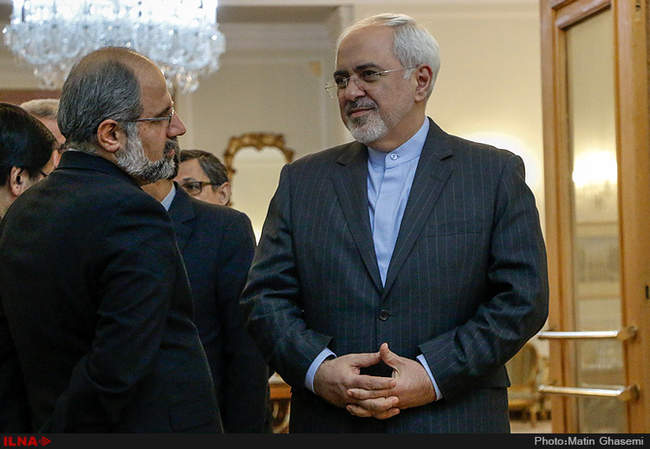 دیدار محمد جواد ظریف وزیر امور خارجه کشورمان با فرانک والتر اشتن مای�