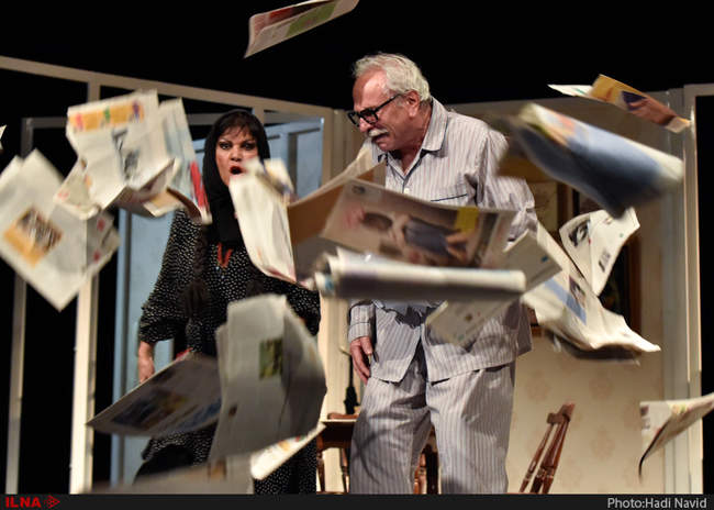 نمایش آمیزقلمدون در تماشاخانه ایرانشهر