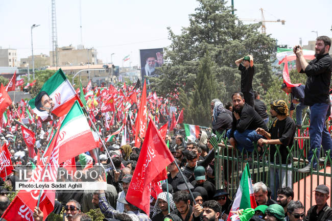 مراسم تشییع پیکر مطهر رهبر شهید انقلاب / 1
