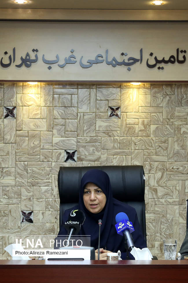 نشست خبری مدیر کل سازمان تامین اجتماعی غرب تهران