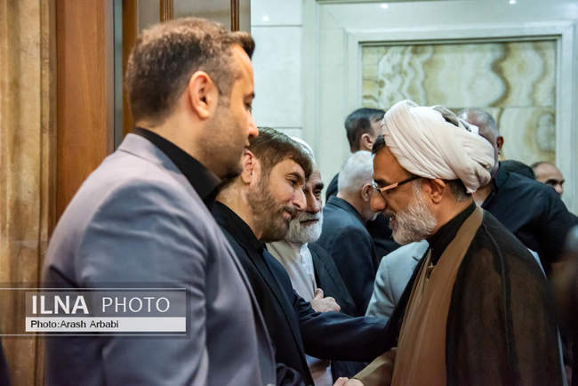 مراسم ختم همسر آقامحمدی