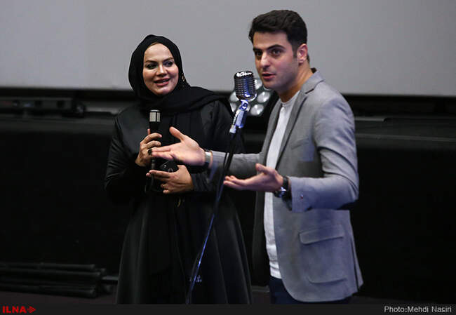 مراسم اکران خصوصی فیلم نفس به کارگردانی نرگس آبیار