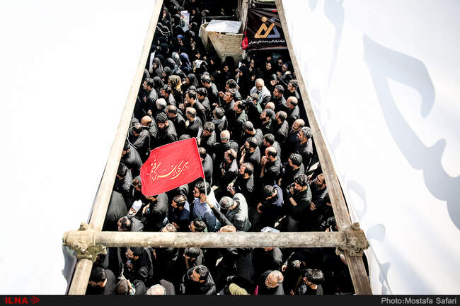 گزارش تصویری مراسم تشییع پیکر شهید حججی 