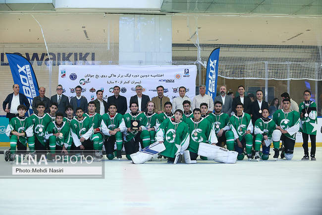 فینال دومین دوره لیگ هاکی روی یخ پسران زیر ۲۰ سال