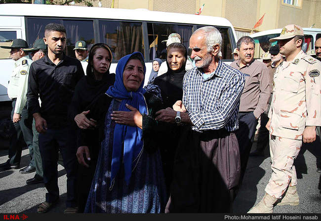 تشییع پیکر شهید «قانع کرم‌ ویسه» از شهدای حمله تروریستی مرز مریوان