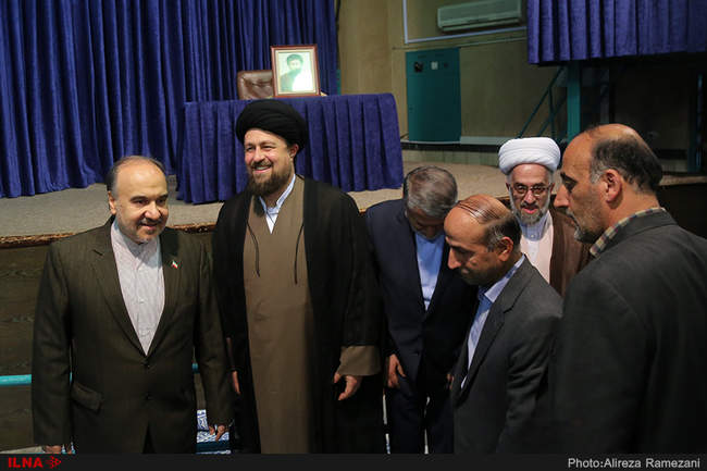 دیدار جامعه بزرگ ورزش و جوانان کشور با سیدحسن خمینی
