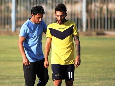 پیام صادقیان مصدوم شد