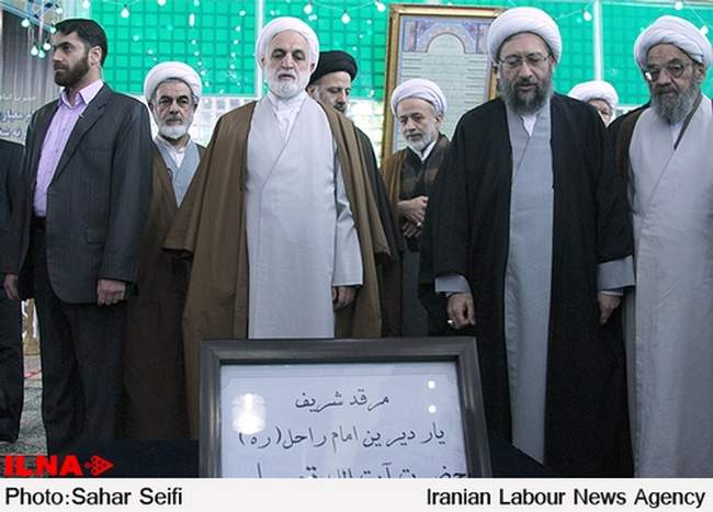 تجدید میثاق مسوولان عالی دستگاه قضایی با آرمان های امام(ره)