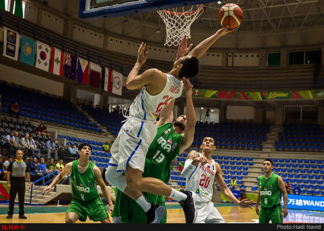 رقابتهای بسکتبال جام آسیا ۲۰۱۷/فیلیپین - عراق