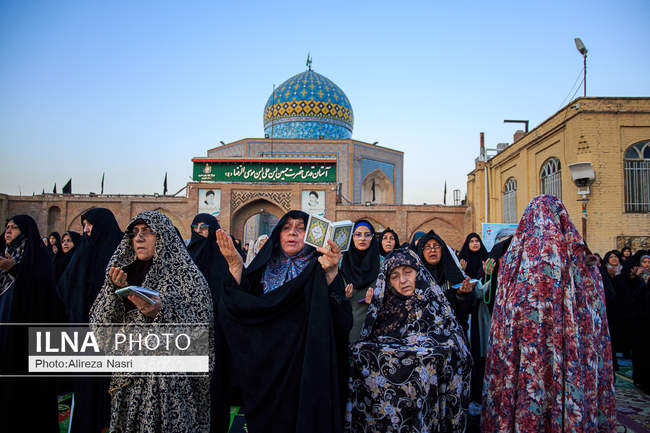 اقامه نماز باران در قزوین از دریچه دوربین ایلنا