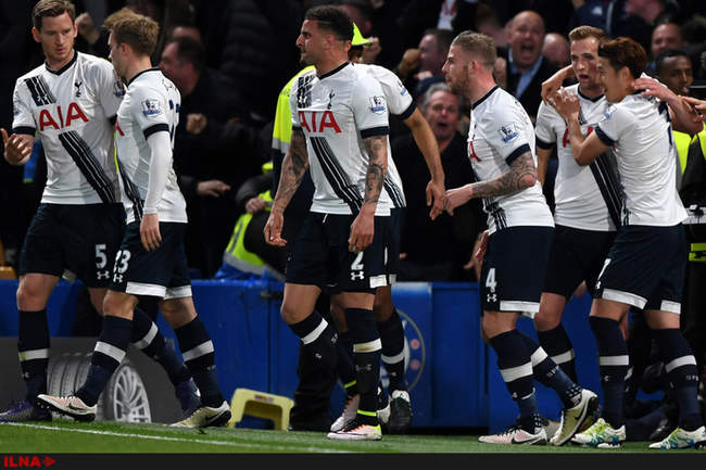 دیدار تیم های چلسی و تاتنهام با تساوی 2-2 خاتمه یافت .