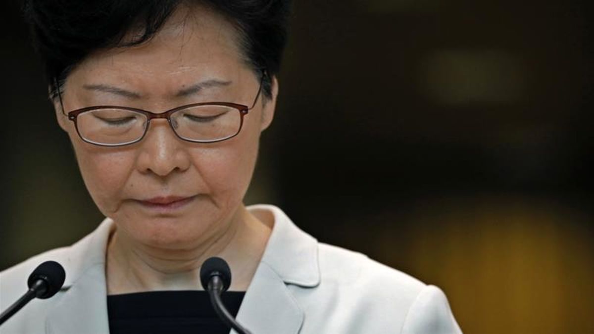 Hong Kong's Carrie Lam says she would 'quit' if she could