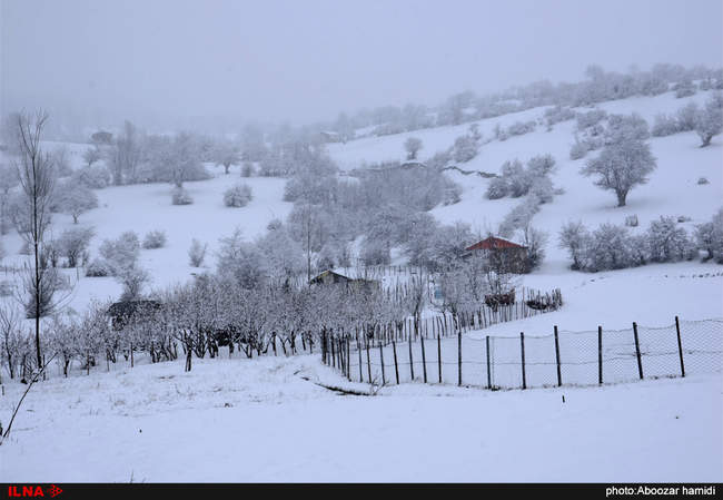 تقابل بهار و زمستان در واپسین روزهای سال- خورگام رودبار گیلان