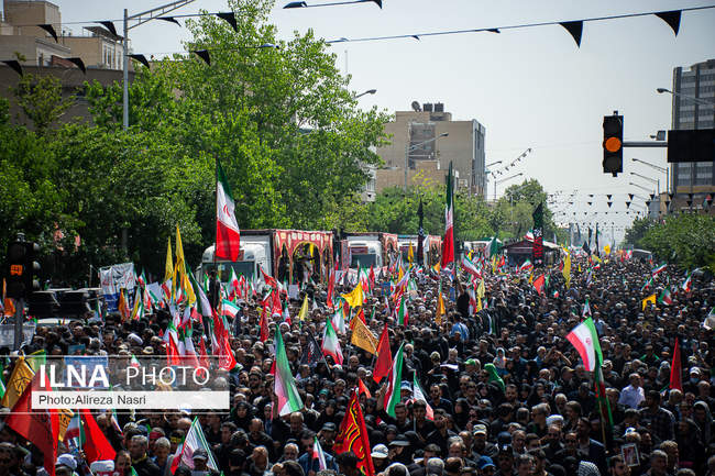  مراسم تشییع شهدای اقتدار - تهران/ 3 