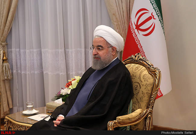 دیدار مدیر عامل شرکت توتال فرانسه با رییس جمهور