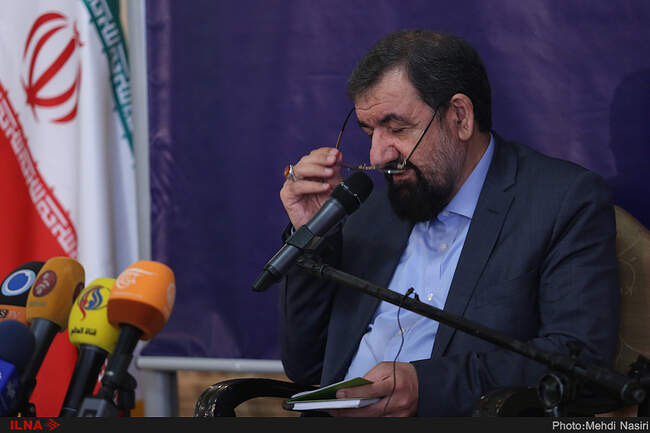 نشست خبری محسن رضایی"دبیر مجمع تشخیص مصلحت نظام"