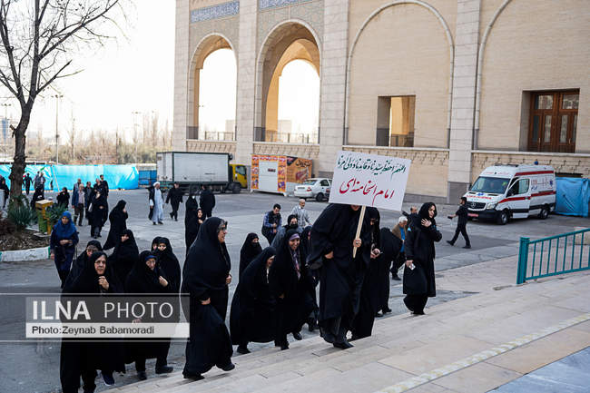 مراسم چهلم جان‌باختگان حوادث دی‌ماه