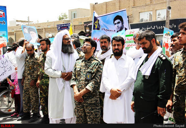 راهپیمایی روز جهانی قدس در زاهدان