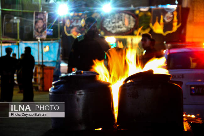 مراسم سینی گردانی شهرک عرب ها