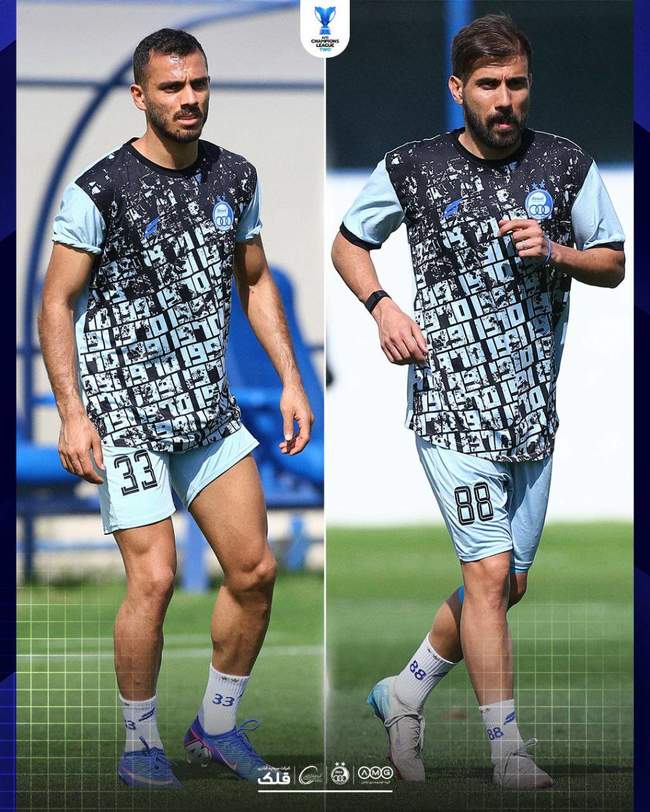 گزارش تصویری آخرین تمرین استقلال در دبی