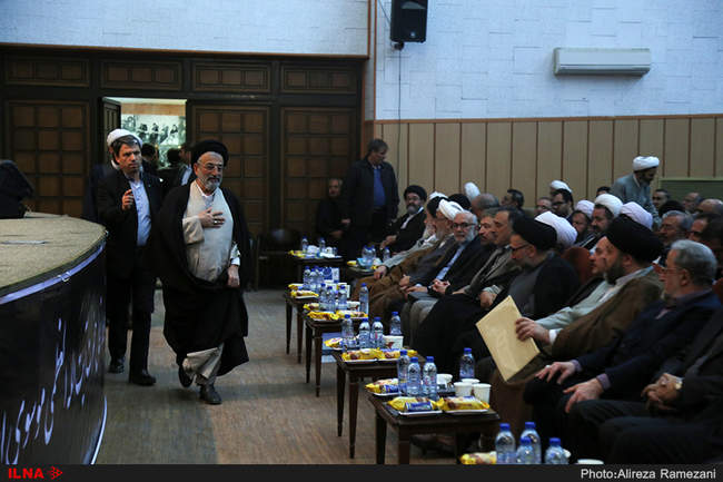  مراسم اولین سالگرد درگذشت آیت‌الله موسوی اردبیلی 