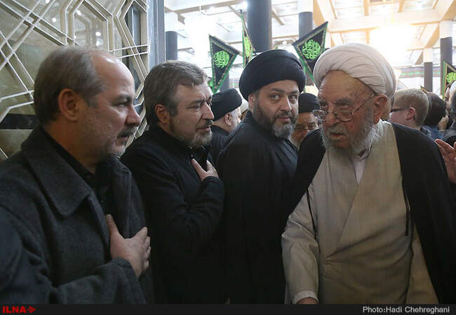 مراسم  هفتمین روز درگذشت مرحوم آیت الله العظمی سید عبدالکریم موسوی اردبیلی