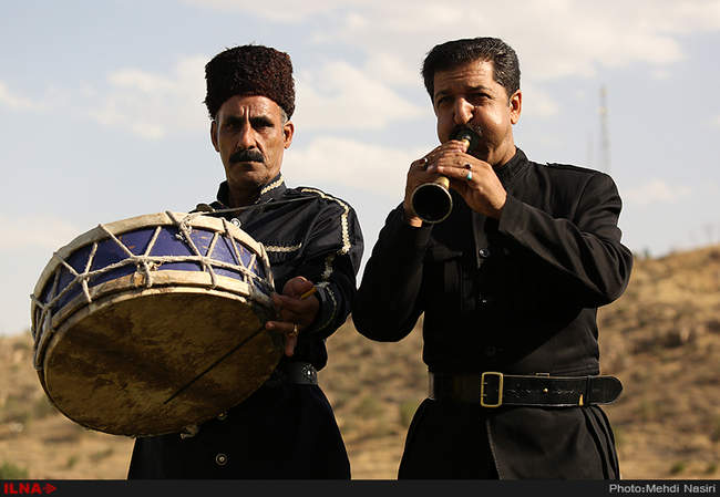 مسابقه چوگان تیم های  ایران و هند