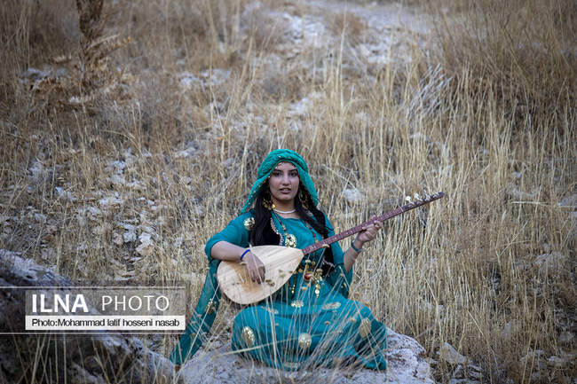 جشن مهرگان در غار کرفتو دیواندره 
