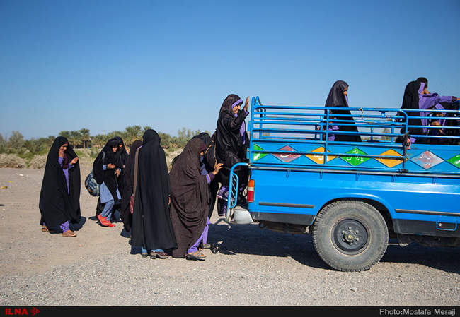 پرخطرترین سرویس مدرسه در شهرستان زهکلوت 