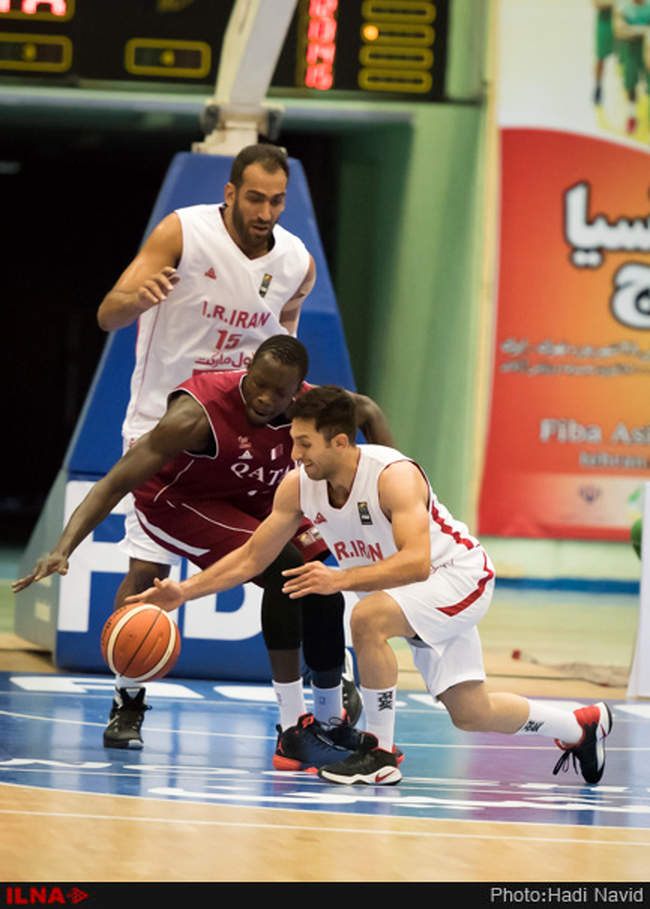 مسابقات بسکتبال آسیا چلنچ /ایران - قطر