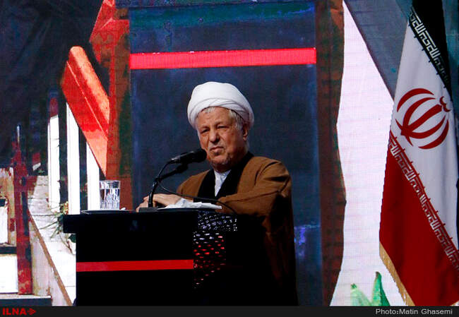  مراسم گرامیداشت دهه فجر و سالروز ورود امام با حضور آیت الله هاشمی رفسنجانی