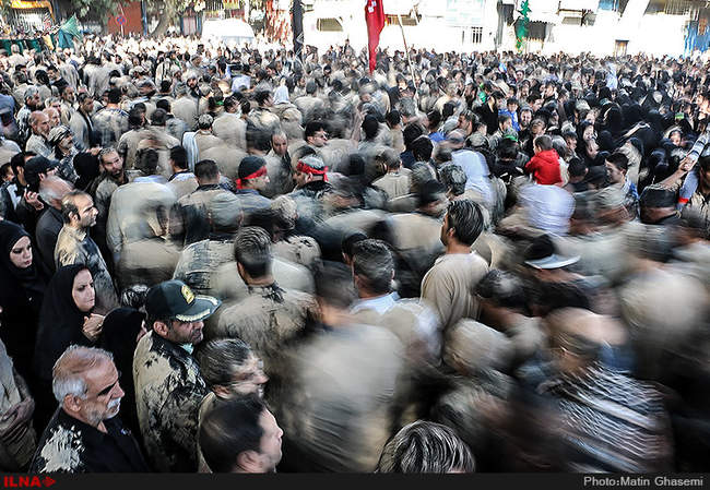 آیین گل مالی عاشورای حسینی در لرستان