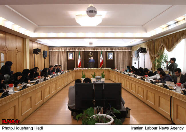  اولین نشست خبری سخنگوی دولت در سال94
