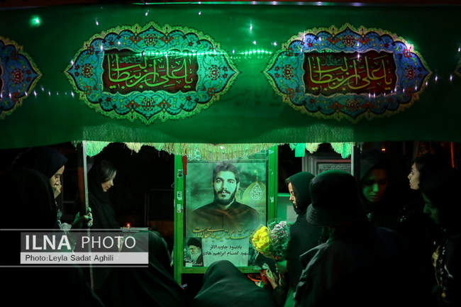 احیای شب بیست‌و‌یکم گلزار شهدا بهشت زهرا (س)