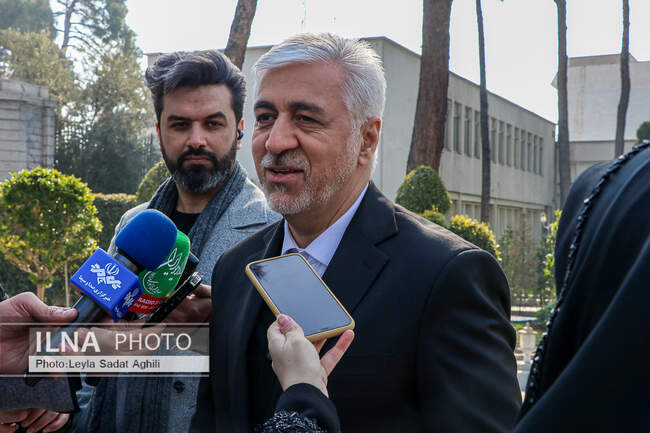  مصاحبه «سید حمید سجادی» وزیر ورزش و جوانان با خبرنگاران پس از جلسه هیأت دولت