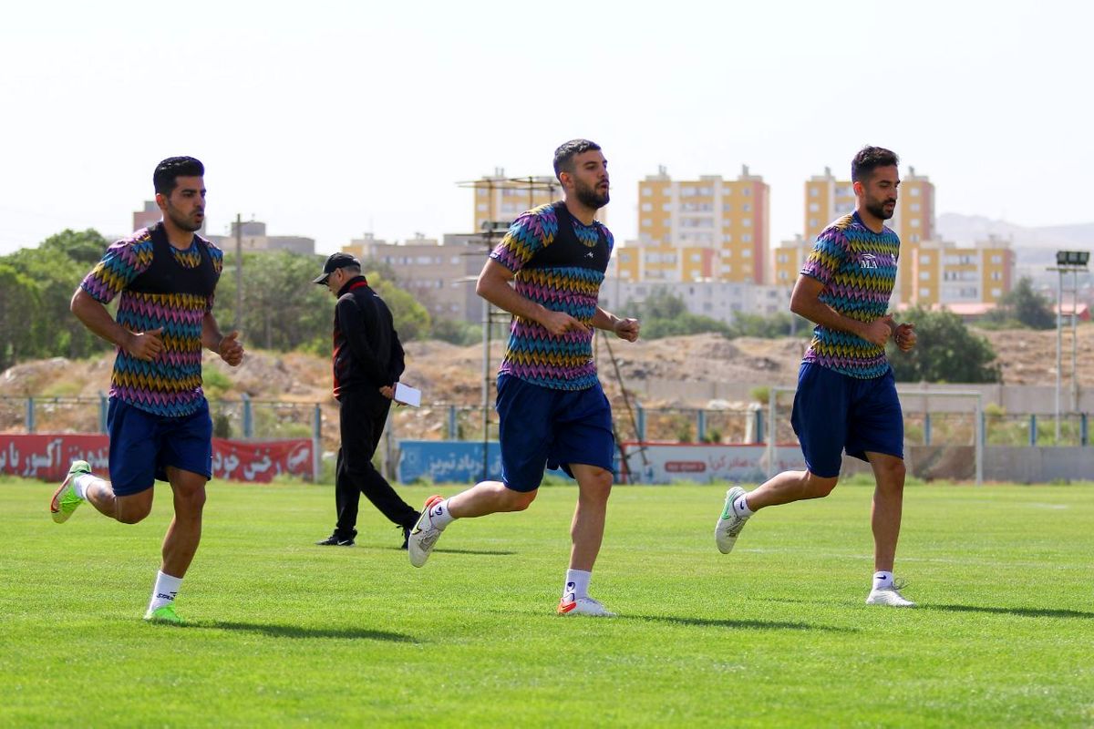 بازیکنان تراکتور تست آمادگی جسمانی دادند