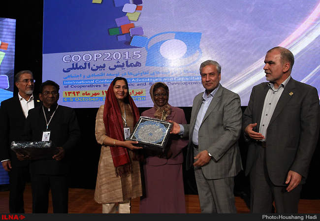 اختتامیه همایش بین المللی مزیت ها وظرفیت های تعاونی هابا حضور وزیر ک�