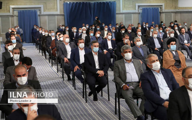 دیدار رئیس و نمایندگان مجلس  با رهبر انقلاب