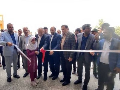 مدرسه ۶ کلاسه چاه اسماعیل در میناب افتتاح شد