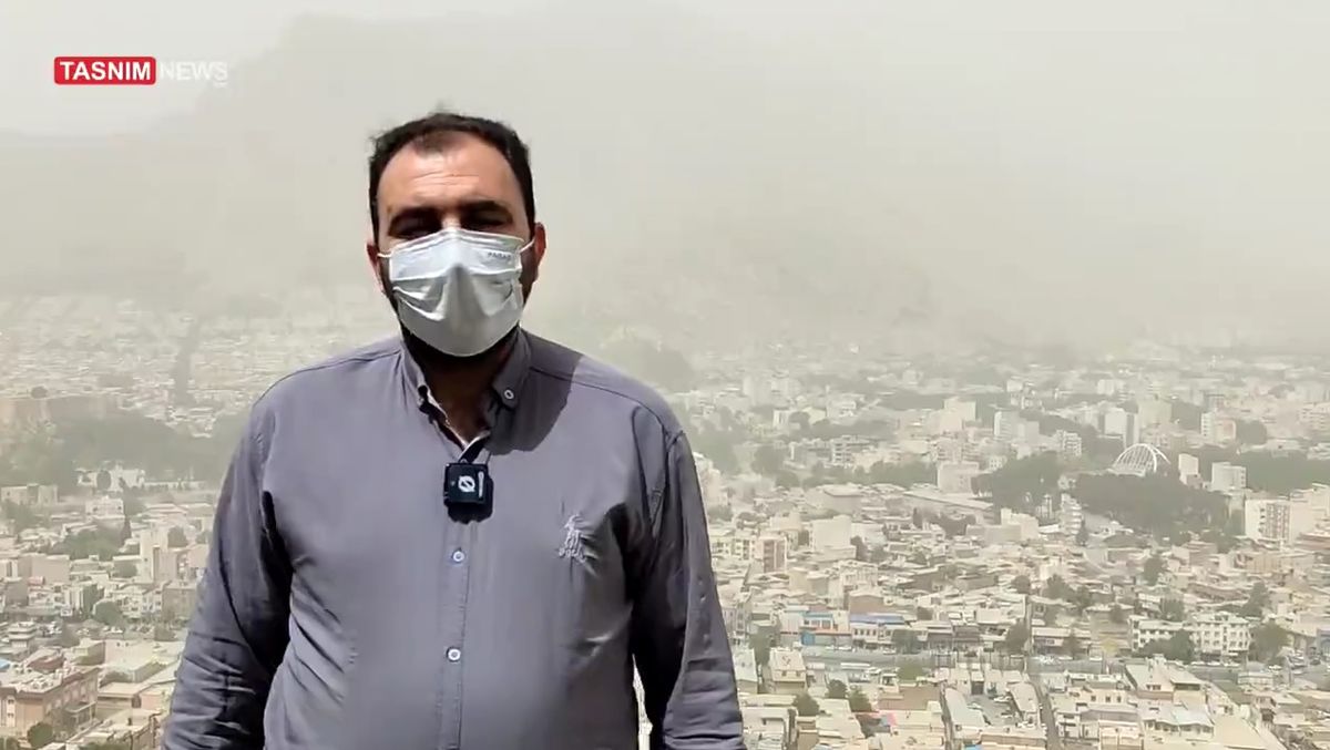وضعیت کاملاً خطرناک هوای لرستان/ شاخص آلودگی به ۵۰۰ رسید‌ + فیلم